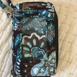Vera Bradley Jave Blue Wristlets